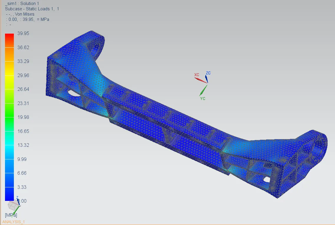 Overall Stress Analysis of Swing Arm