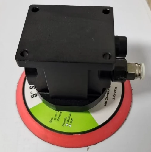 Optional Pneumatic Eccentric / Vibratory Sanding Head